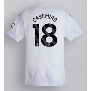 Manchester United Casemiro #18 Gostujuci Dres 2025-26 Kratak Rukavima